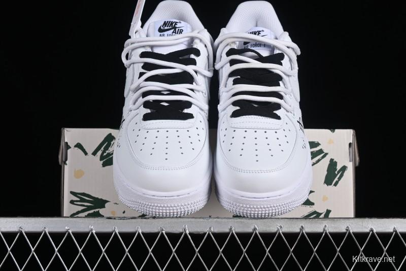Nike Air Force 1 '07 Low Graffiti Casual Sneakers - CV9879-541