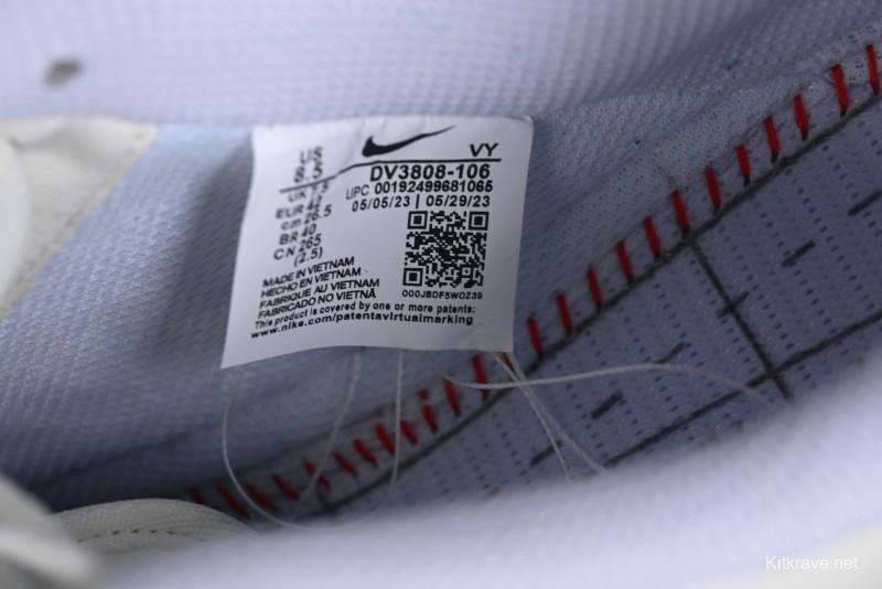 Nike Air Force 1 '07 Low Casual Sneakers in White Green - DV3808-106