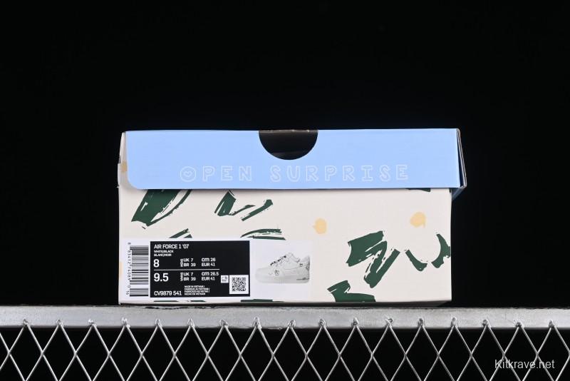 Nike Air Force 1 '07 Low Graffiti Casual Sneakers - CV9879-541