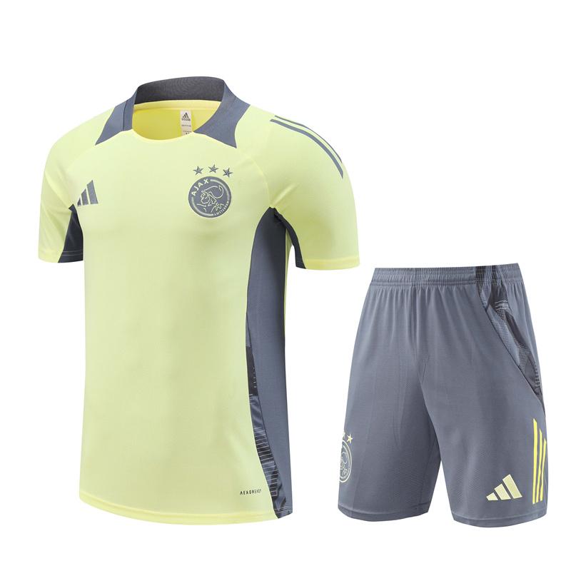 24/25 Juventus Yellow Short Sleeve Jersey+Shorts