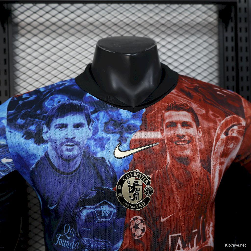 2025/26 Player Version Manchester United Ronaldo Chelsea Messi Special Edition Jersey