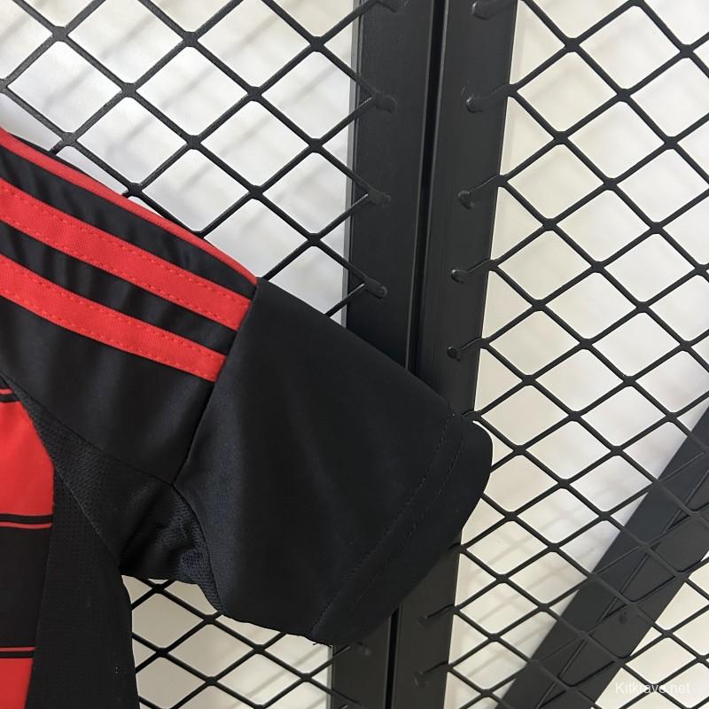 25/26 Kids Flamengo Home Size 16-28 Jersey