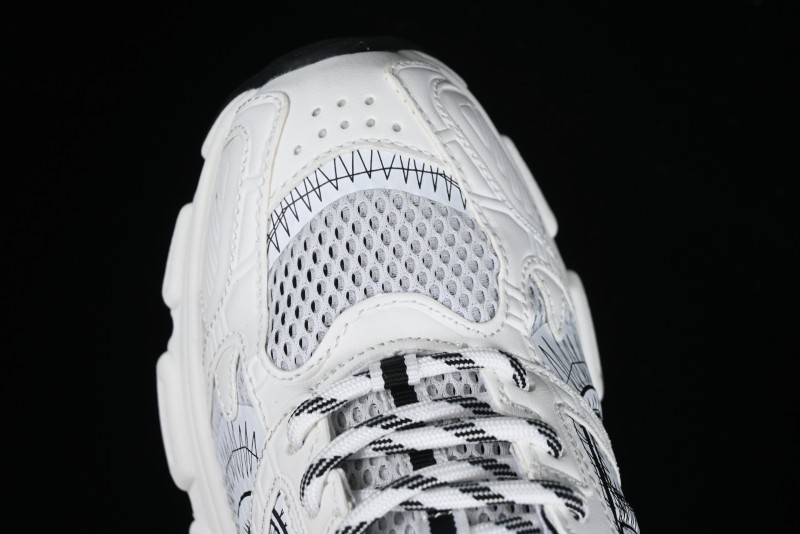 Dior Chrono Round Toe Lace-Up Lifestyle Casual Running Shoes - 59K GREY