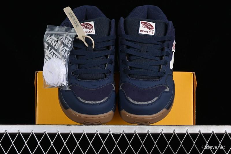 Vans Rowley XLT Series Cushioned耐磨 Retro Skate Shoes - VN000CMWNVY