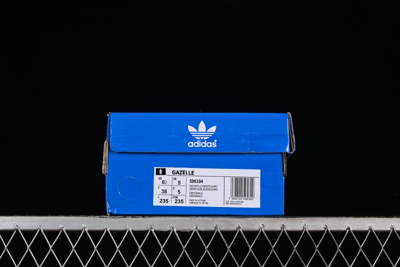 Adidas Originals Gazelle ID6104 Retro Casual Slip-Resistant Wear-Resistant Low-Top Sneakers