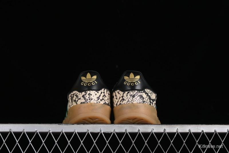 Adidas Originals x Gucci Gazelle Classic Casual Sneakers - 109060