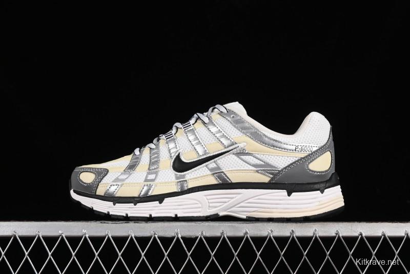 Nike P-6000 Retro Casual Sneakers with Lightweight Design - FV6603-100