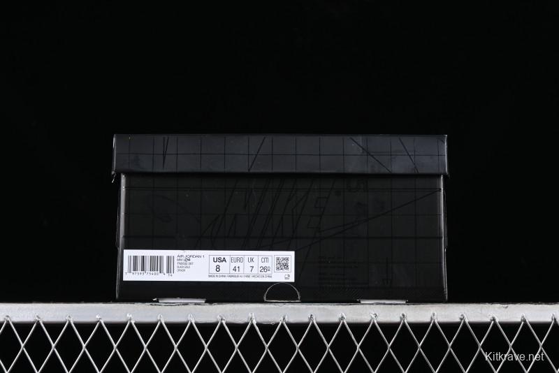 Nike Air Jordan 1 Low "Method of Make" Casual Sneakers with Woven Design - FN5032-007