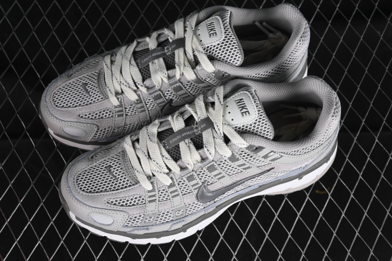 Nike P-6000 Prm Retro Casual Sneakers with Lightweight Design - FN6837-012