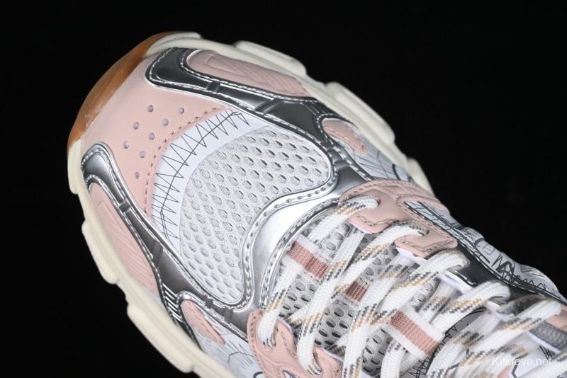 Dior Chrono Round Toe Lace-Up Lifestyle Casual Running Sneakers - 15U PINK