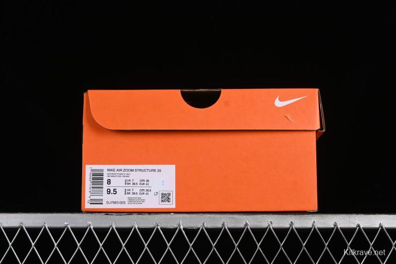 Nike Air Zoom Structure 25 Cushioned Anti-Slip Running Shoes - DJ7883-005