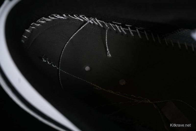 Nike Air Jordan 1 Low "Quai 54" Casual Sneakers in White Black Blue - HQ0764-001