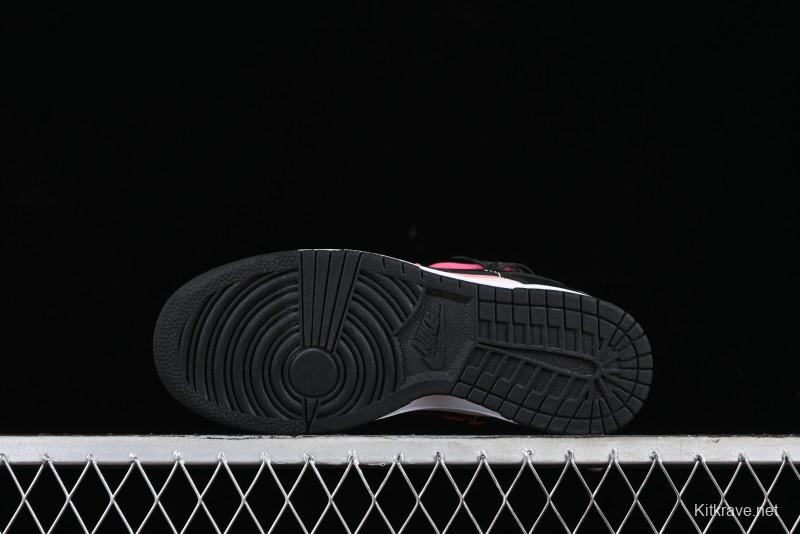 Nike Dunk Low SB Raspberry Mousse Pink Strap Casual Skate Shoes - CW1590-100