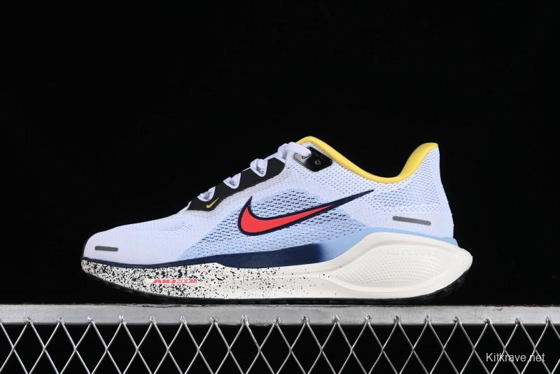 Nike Air Zoom Pegasus 41 Lightweight Breathable Running Shoes with Cushioning - HJ9068-100