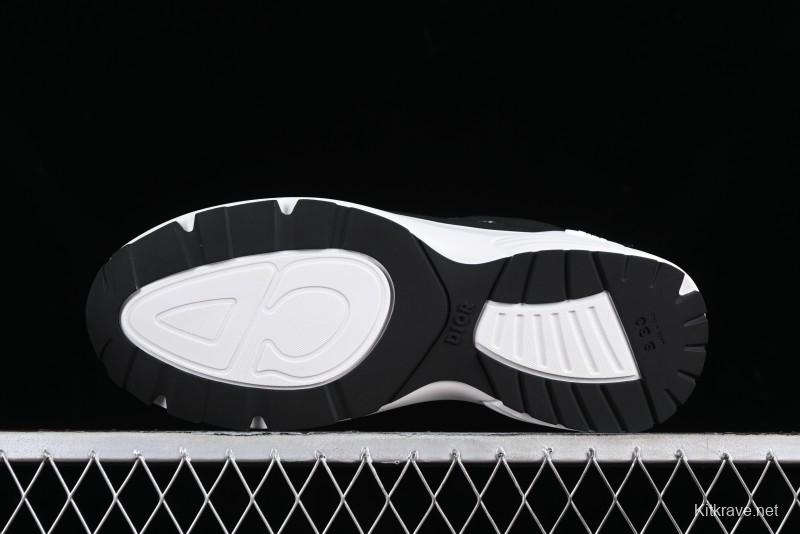 Dior B30 Sneakers with Reflective CD30 Logo and Lightweight Rubber Sole - CD30