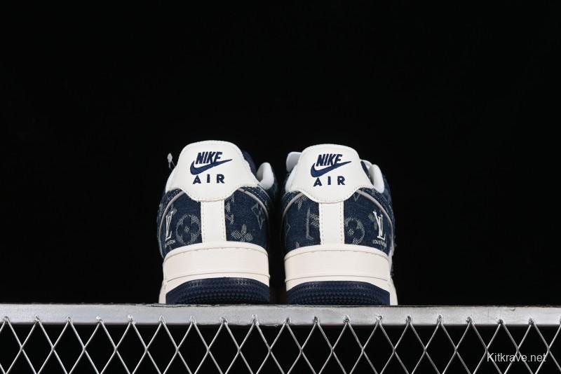 Nike Air Force 1 '07 Low LV Collaboration - Midnight Navy Low-Top Casual Sneakers - SJ2088-003
