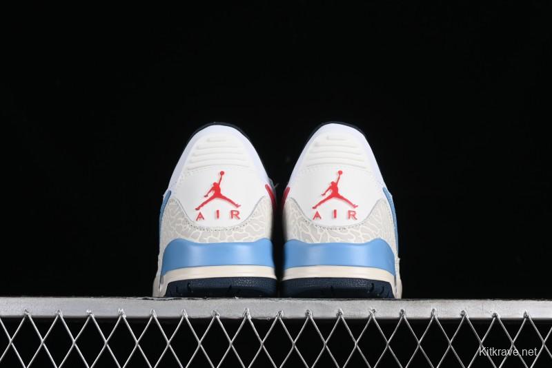 Nike Air Jordan Legacy 312 Low Sneakers with Velcro Strap and Triple Sole Design - HM3709-141