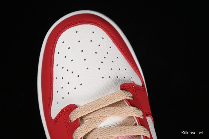 Nike Dunk Low SB Bacon Color Casual Skate Shoes - FB7910-600