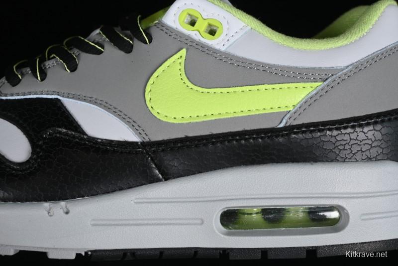 Nike Air Max 1 Retro Running Shoes with Half-Sole Air Cushion - HF3713-002