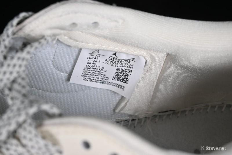 Nike Travis Scott x Fragment Design x Jordan Air Jordan 1 Low OG SP AJ1 LV Peacock Blue Low-top Casual Sneakers - LJ5188-003