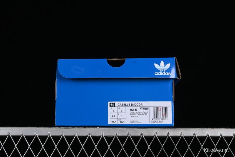 Adidas Originals Gazelle Indoor JI2583 Retro Casual Low-Top Sneakers with Non-Slip and Wear-Resistant Sole