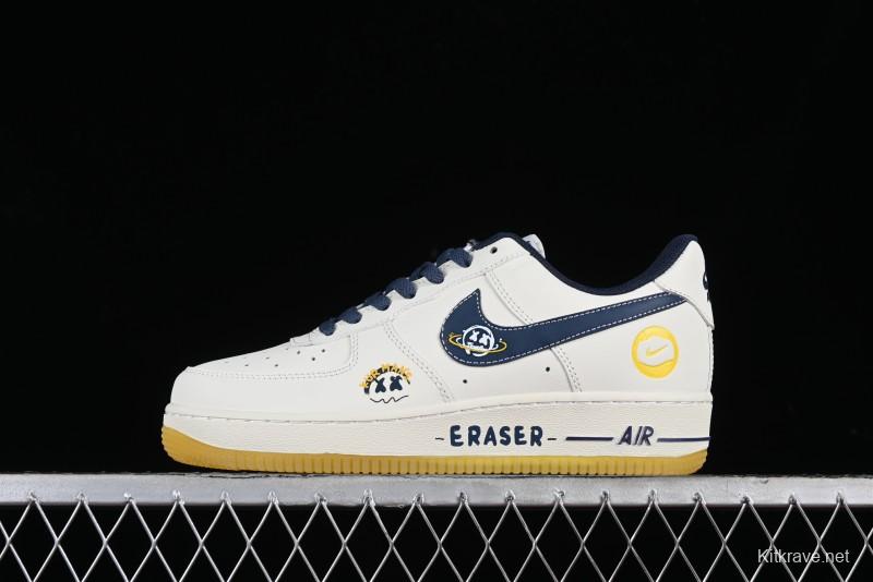 Nike Air Force 1 '07 Low "Eraser" Casual Sneakers - XC2351-330