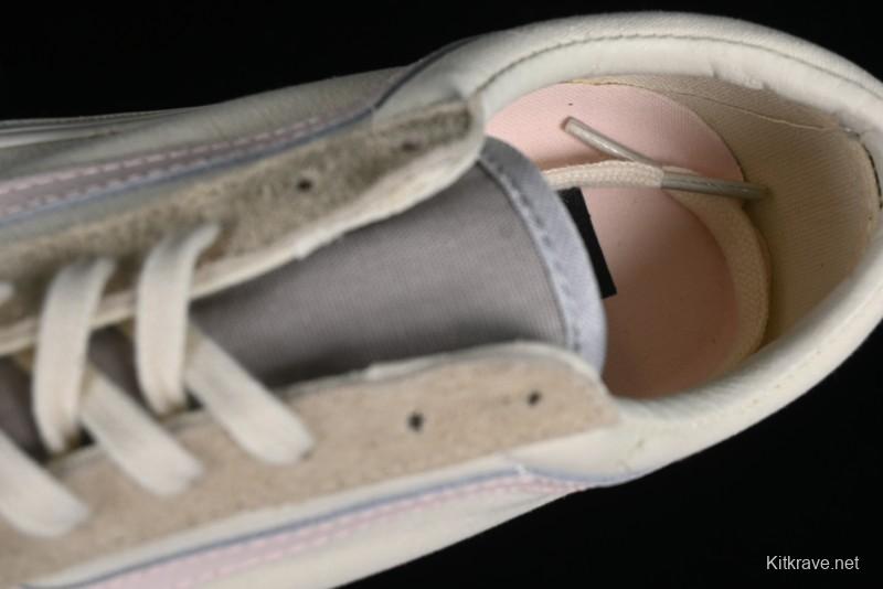 Vans Old Skool Reissue 136 Earth Macaron Patchwork Retro Casual Vulcanized Sneakers - VN000CRPGRN