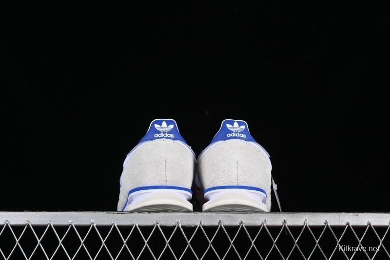 Adidas Originals SL 72 RS Retro Running Shoes with Nylon Upper and Rubber Outsole - FV4430