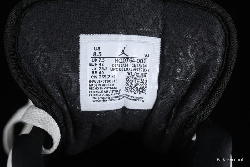 Nike Air Jordan 1 Low "Quai 54" Casual Sneakers in White Black Blue - HQ0764-001