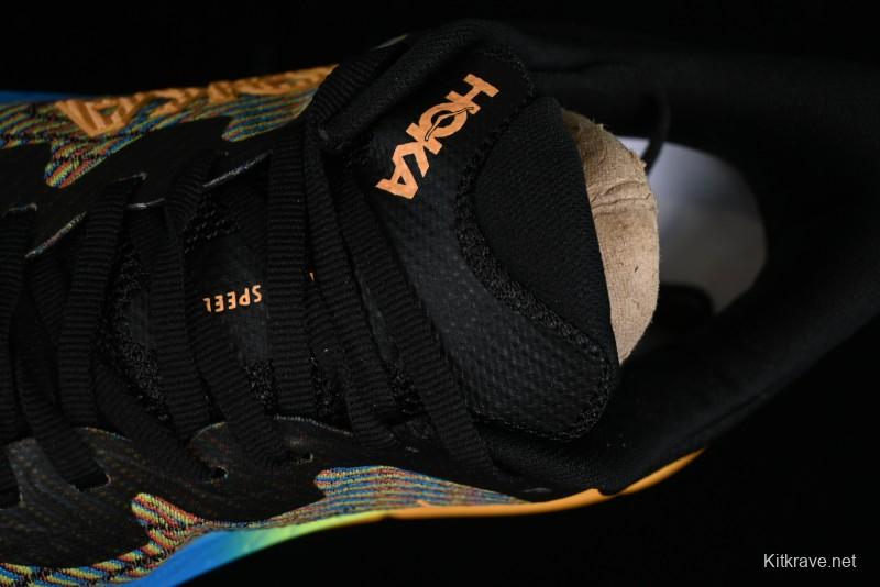 Hoka One One Mafate Speed 4 Low-Cut Professional Trail Running Shoes - 1138472 BKML