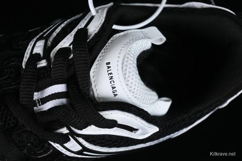 Balenciaga Runner Kith Four Color Retro Casual Shoes - W3RXP0213