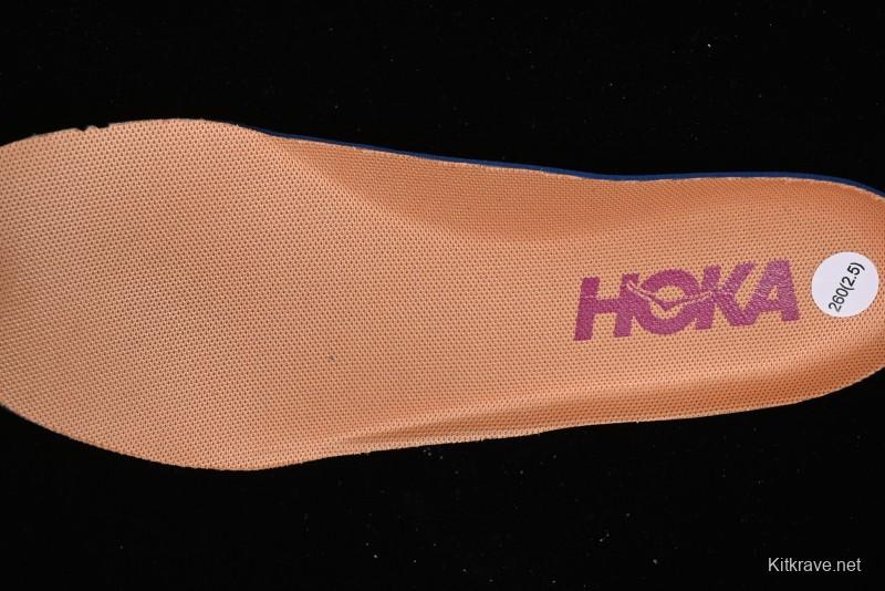 Hoka Mafate Speed 2 Lightweight Cushioned Trail Running Shoes with Vibram Outsole - 1126851 WIFL