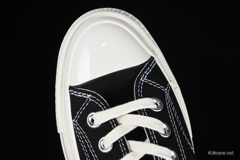 Converse Chuck 70 SNL Low Top Canvas Sneakers with Star Embroidery and Metal Studs - A11612C