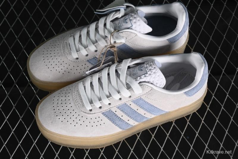 Kith x Clarks x Adidas Originals 8th Street Samba IE4035 Street Series Samba Low-Top Retro Casual Sneakers - IE4035