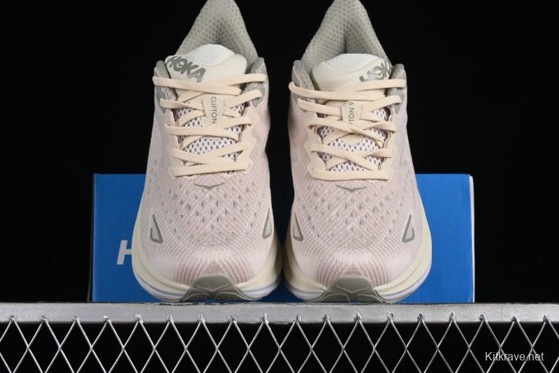 HOKA ONE ONE Clifton 9 Lightweight Breathable Knit Mesh Running Shoes - 1127895 OKB