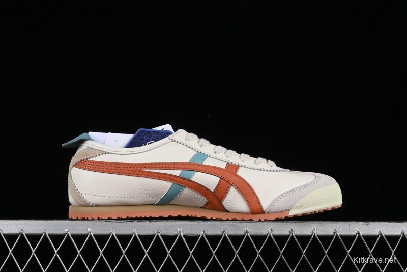 Onitsuka Tiger Mexico 66 Low-Top Leather Running Shoes - 1183A201-116