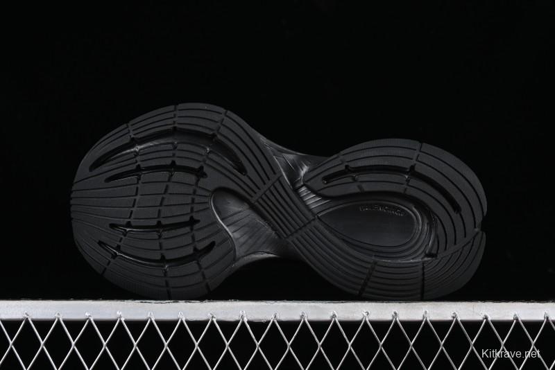 Balenciaga Circuit Lightweight Distressed Print Round Toe Fashion Casual Shoes - WFLGY1000