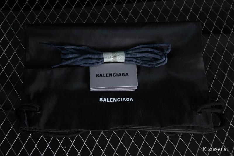 Balenciaga Runner Kith Four Color Retro Casual Sneakers - W3RMU9154