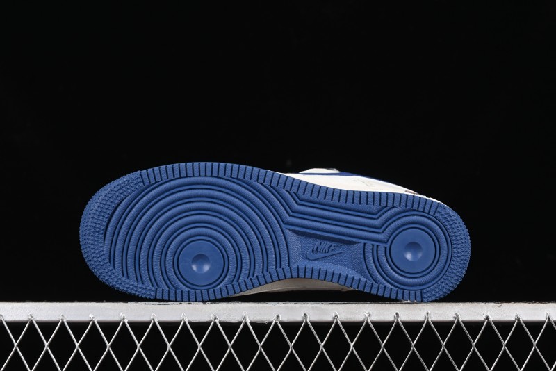 Nike Air Force 1 '07 Low Gucci Collaboration - Light Blue Linen Low-Top Casual Sneakers - XZ3398-788