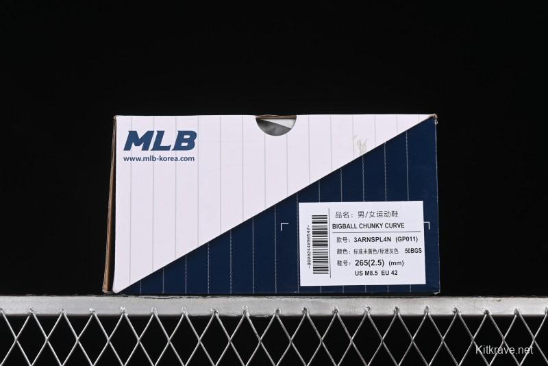 New York Yankees MLB Bigball Chunky Curve Thick Sole Casual Sneakers - 3ARNSPL4N50BGS