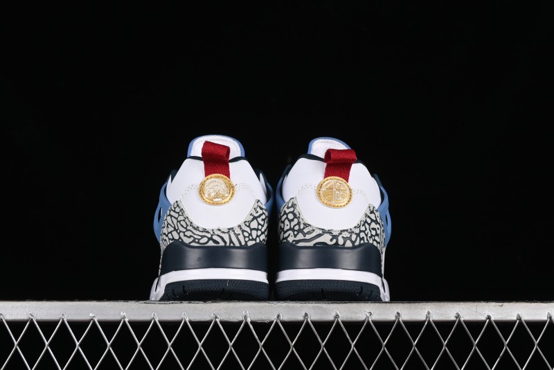 Nike Jordan Spizike Low AJ Hybrid Sneakers with Air Jordan 3, 4, 5, 6 Design Elements - HM3712-164