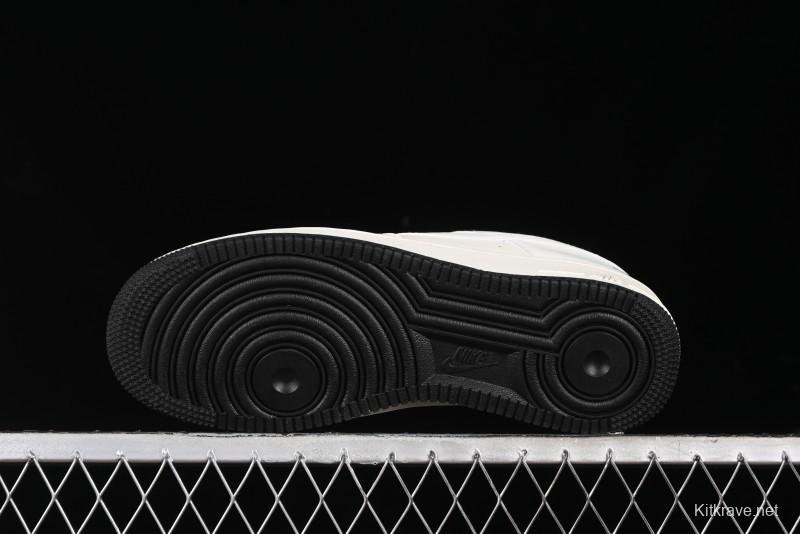 Nike Air Force 1 '07 Low Bape Collaboration - Black Beige Starry Sky Low Top Casual Sneakers - FG6688-103