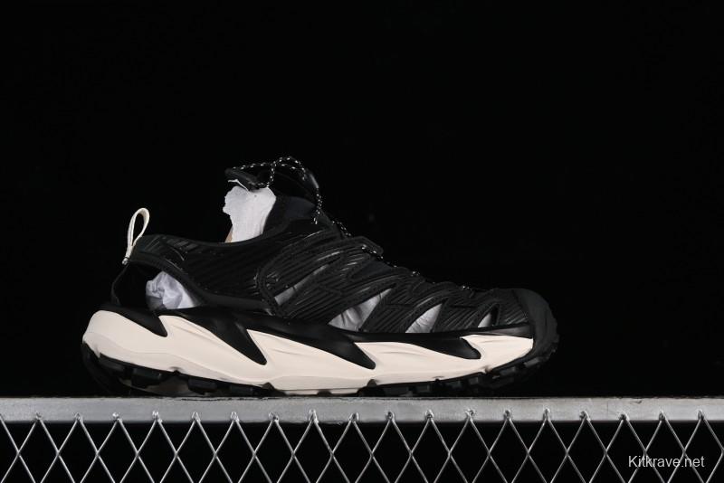 Hoka One One Hopara Outdoor Functional Mountain Sandals with Rugged Outsole - 1123112 BKLB