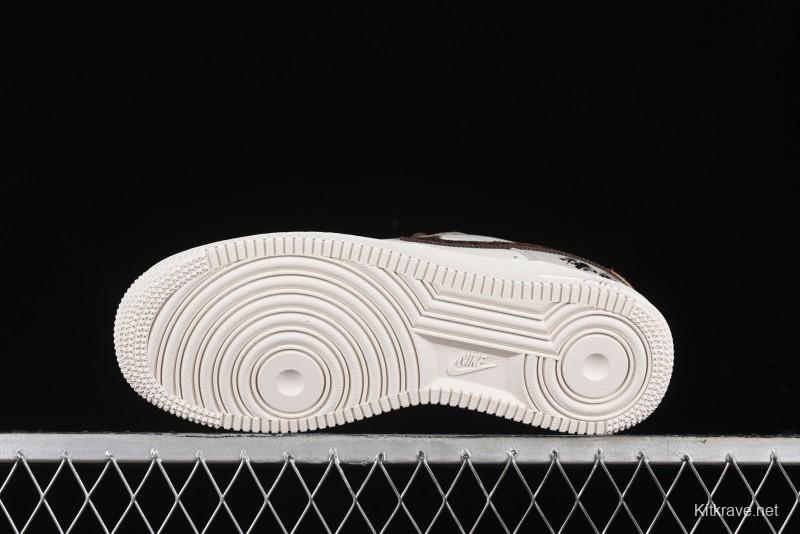 Nike Air Force 1 '07 Low Sun Black Myth Wukong Painting Leisure Sneakers - FV3202-122