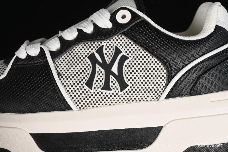 New York Yankees MLB Chunky Liner SL Canvas Sneakers with Thick Sole - 3ASXLSL4N50BKS