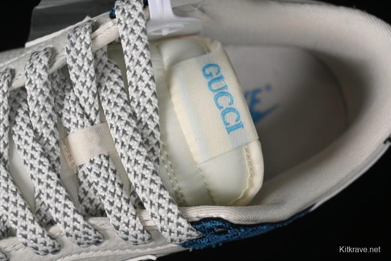 Nike SB Dunk Low Gucci Collaboration - Royal Blue Anniversary High-End Custom Low-Top Casual Sneakers CF3688-002