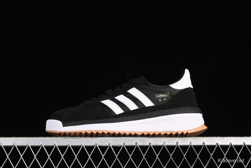 Adidas Originals SL 72 RTN Retro Running Shoes with Ecotex Tongue and EVA Midsole - IJ1282