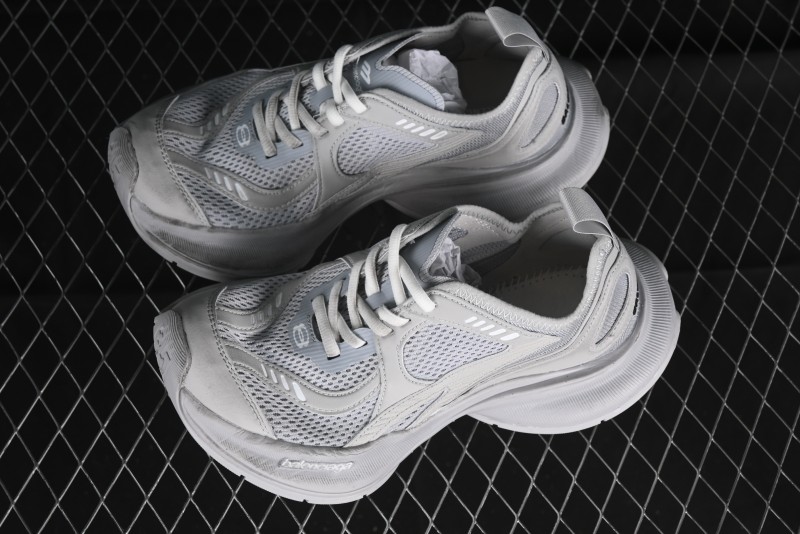 Balenciaga Circuit Lightweight Distressed Print Round Toe Fashion Casual Shoes - WFLGY0315
