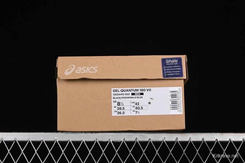 Asics Gel-Quantum 180 VII Retro Breathable Casual Shoes with Cushioning for Men - 1202A412-002