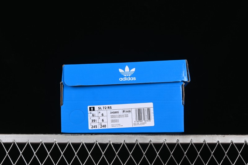 Adidas Originals SL 72 RS Retro Running Shoes with Nylon Upper and Suede Accents - IH0895